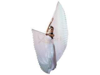 White Handmade Belly Dance Costume IsIs Wings  