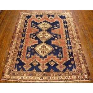  5x7 Hand Knotted Afshar Persian Rug   79x54