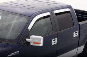 Dodge Ram 2500 Chrome Window Vent Visor Vent Shade  