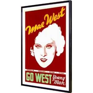 Go West Young Man 11x17 Framed Poster 