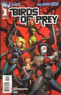 Birds of Prey #1 Second Print. DC Comics the New 52. NM condition.