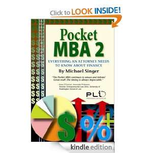 Pocket MBA 2 Everything an Attorney Needs to Know About Finance 