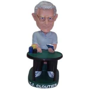  Trademark Poker TJ Cloutier Variant Bobblehead Sports 