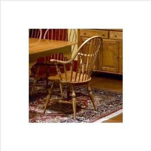 Chatham 6597A Highland Road Cherry Bow Back Arm Chair Finish Natural