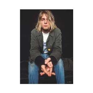  Kurt Cobain (Sitting) Poster Print
