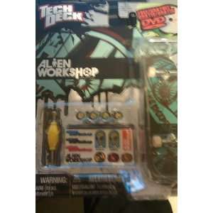  Tech Deck   Alien Workshop w FREE DVD Toys & Games