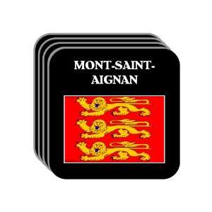   Upper Normandy)   MONT SAINT AIGNAN Set of 4 Mini Mousepad Coasters