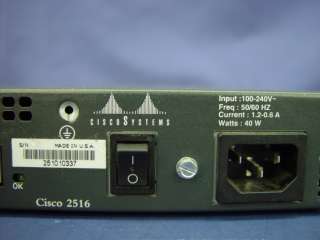 Cisco 2500 Series 14 Port Ethernet Hub/Router 2516  