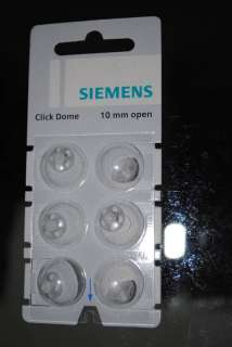 6pack of 6mm closed click domes Siemens Pure models  