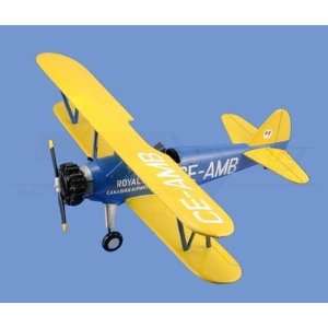  PT 17  Kaydet Aircraft Model Mahogany Display Model / Toy 