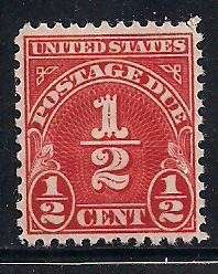 LT 657 1/2 cent postage due MNHOG  