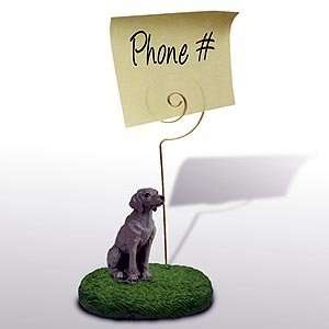  Weimaraner Note Holder