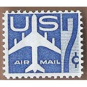   US Air Mail Silhouette Of Jet Airliner Sc C51 MNHVF 