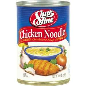 Shurfine Chicken Noodle Condensed Soup Grocery & Gourmet Food