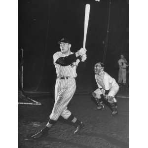 West Point Student Arnold Galiffa Batting During a Game Photographic 