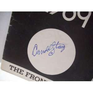  Stang, Arnold Bert Convy Playbill Signed Autograph The 