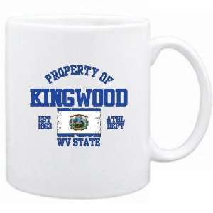  New  Property Of Kingwood / Athl Dept  West Virginia Mug 