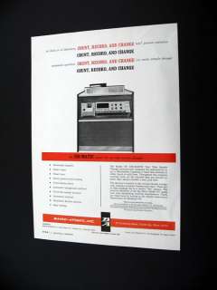 Baird Atomic 707 Test Tube Sample Changer 1964 print Ad  