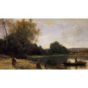  FRAMED oil paintings   Jean Baptiste Corot   24 x 14 