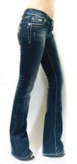 NWT MISS ME White Stitch Wishing Star Crystal Hot Jeans  
