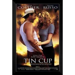  Tin Cup FRAMED 27x40 Movie Poster Kevin Costner
