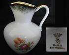 VINTAGE RARE LARGE GERMAN WINE EWER ~ APPEL WINE ~ GRAY & BLUE CERAMIC 