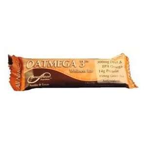  Oatmega 3 Wellness Bars, Dark Chocolate Peanut, 12 bars 