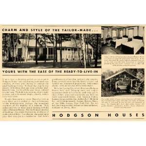  1932 Ad Hodgson Rental Houses Lodging Vacation Hotel 