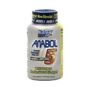  Nutrex Research, Inc. Anabol 5 120 Multi Phase Caps 