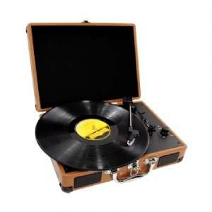   STYLE VINYL RECORD PLAYER 3 SPEED TURNTABLE 33/45/78 RPM NEW~~  