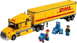   City custom DHL stickers for 3221 Lego Truck 7939 UPS FedEx  