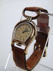 Vintage Womens CLINTON HORESHOE Watch 7J UNIQUE LUGS  