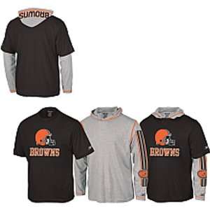 Cleveland Browns NFL Youth Hoody & Tee Combo (X Large 