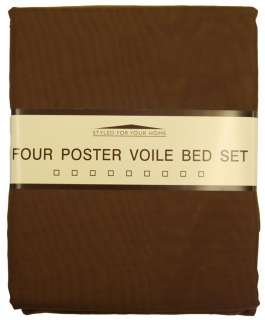voile sets will fit single double and king size beds