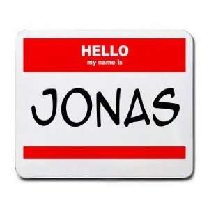  HELLO my name is JONAS Mousepad