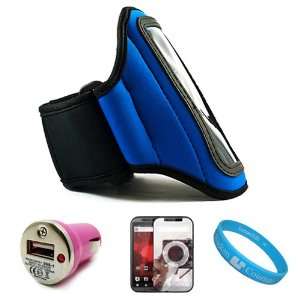   Car Charger + INCLUDES SumacLife TM Wisdom Courage Wristband Cell