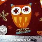 Amy Schimler~ON A WHIM OWL~BROWN Quilt Fabric /Yd.