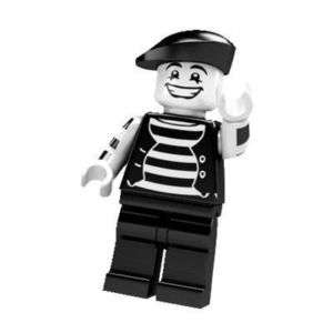 LEGO 8684 MINIFIGURES Series 2 #9 Pantomine Mime Artist  