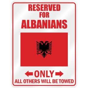  New  Reserved Only For Albanian   Flag Nation  Albania 