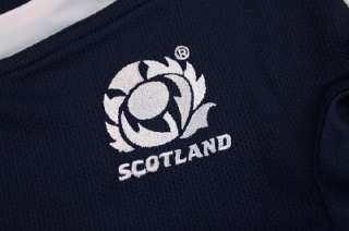 Scotland 2010 11 Home Pro Rugby Kid Jersey Size 8YRS  