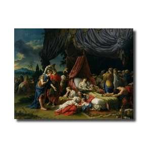  The Death Of The Wife Of Darius Iii 399330 Bc 1785 Giclee 