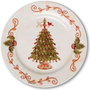  Holiday Trimmings Dinner Plate Set