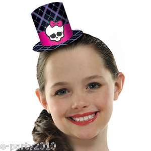 MONSTER HIGH TOP HATS ~ Halloween Birthday Party Supplies FAVORS 