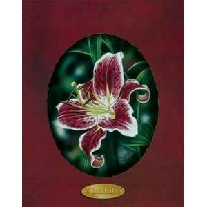  Red Lilies III by Darryl Vlasak 20 X 16 Poster