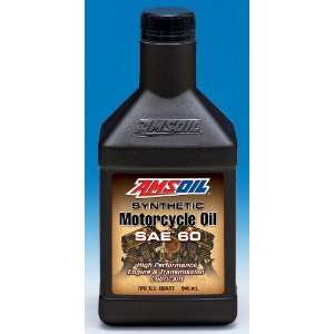  Amsoil Synthetic SAE 60 Motorcycle Oil (One Quart 