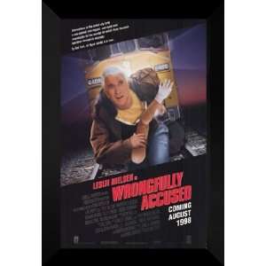  Wrongfully Accused 27x40 FRAMED Movie Poster   Style A 