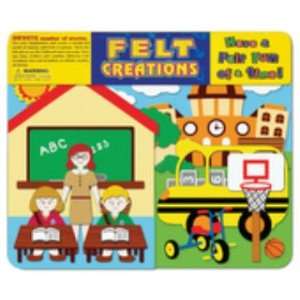  School Felt Creations Play Set Toys & Games