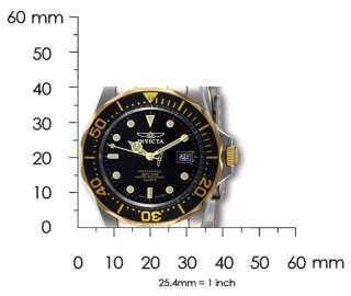 New INVICTA Watch Pro Diver Gold 2 Tone Model 9309  