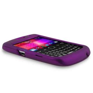   White Black Hard Cover Case for BlackBerry Curve 9350 9360 9370  