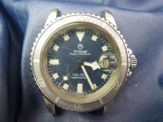   Blue Snow Flake Submariner Watch Head Ref 94110 UNRESTORED #59  